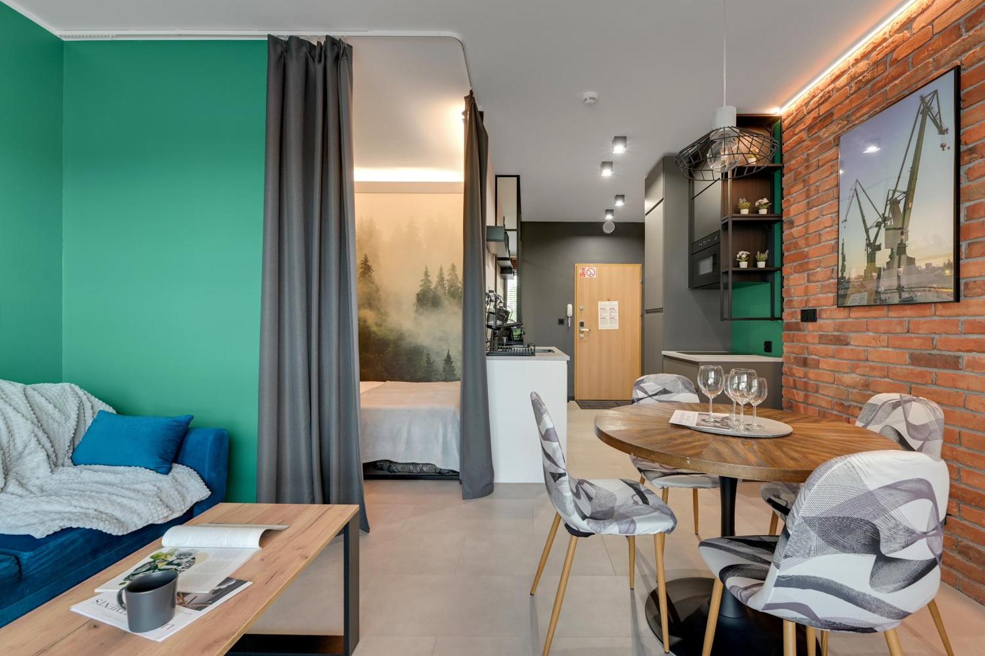 Hellogdansk Walowa With Parking By Lion Apartments Luaran gambar